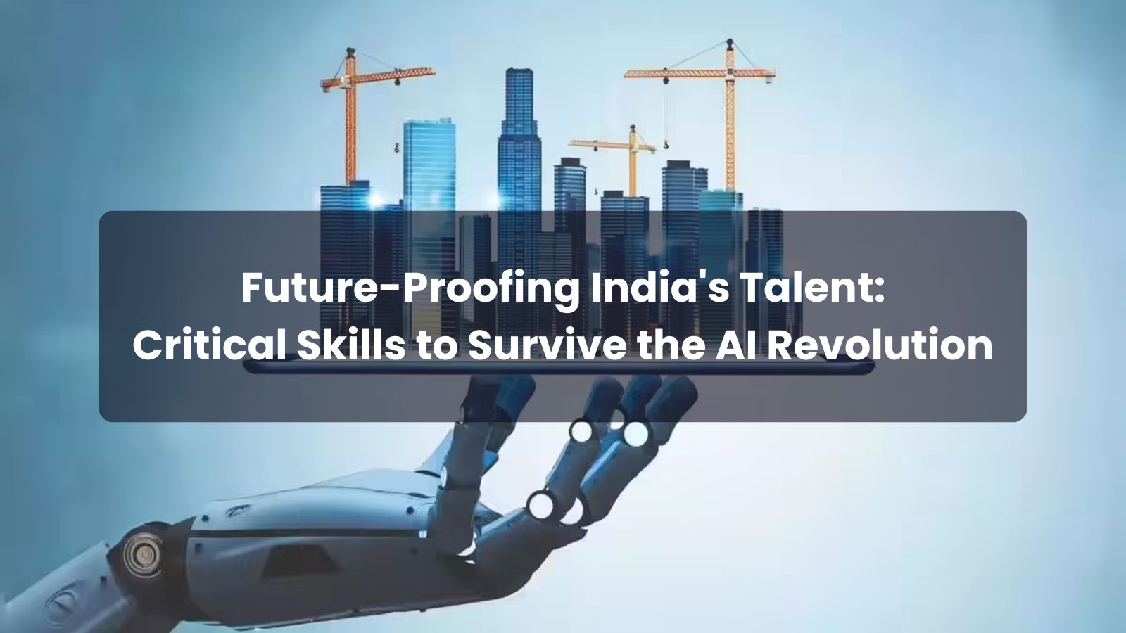 What skills are needed to survive the AI revolution in India